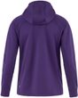 Abisko Grid Fleece Hoodie W Dark Violet