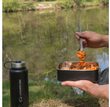 Stainless Steel Lunch Box; light grey