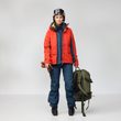 Bergtagen G-1000 Jacket W Flame Orange-Mountain Blue