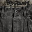 43265-447 Straight Edge Jean Grey Vintage - riflové kalhoty