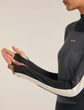 Women Mer 200 Oasis+ LS High Neck BLACK/JET HTHR/UNDYED/CB