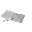 TRAVEL TOWEL BAMBOO L grey