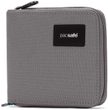 RFIDSAFE ZIP AROUND WALLET stone