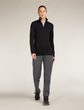 W Mer 300 Original LS Half Zip BLACK