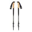 ALPINE CARBON CORK TREK POLES 100 - 130 cm, tundra