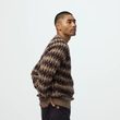 Övik Jacquard Knit M Suede Brown-Black Oak