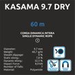 Kasama 9,7 mm Dry; blue / red; 80 m
