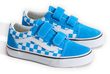 Old Skool V COLOR THEORY CHECKERBOARD Bright Azure