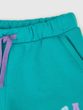 719777-10 Dětské teplákové kraťasy Zelená