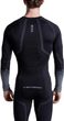 INVENT GRAPHICS SHIRT LS MEN X BLACK/DARK GREY