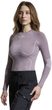ENERGY ACCUMULATOR 4.0 SHIRT ROUND NECK LG SL WMN Dusty Lavender/Arctic White