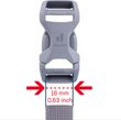 Buckle 16D HI/TR/AL grey