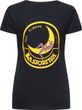Climbing on the Moon T-Shirt W Black/Yellow