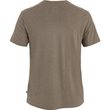 Hemp Blend T-shirt W Suede Brown
