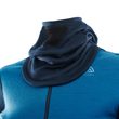 WarmWool Hood Sweater Net W, Navy Blazer / Blue Sapphire / Azure Blue