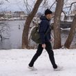 Greenland Shoulder Bag 12 Navy
