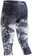 ENERGY ACCUMULATOR WILD 3/4 PANTS TieDye X Black/X White