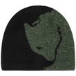 Bergtagen Jacquard Beanie Black-Deep Forest