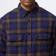 Skog Relaxed Shirt M Dark Navy-Dark Violet
