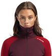 WarmWool Polo W's Fig/Red Dahlia