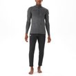 DRYNAMIC WARM 1/2 ZIP M ANTHRACITE GREY