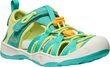 MOXIE SANDAL CHILDREN, bright aqua/bright marigold