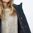 Kiruna Hydratic Padded Parka W Suede Brown