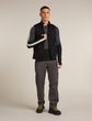 Men Mer 200 Oasis+ LS Crewe BLACK/JET HTHR/UNDYED/CB