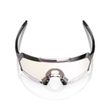 KORBIN Gloss Black - Purple Mirror Photochromic Lens