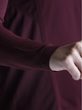XCEED RUN SHIRT LS WMN Oxide Red/X Black