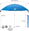 Camp NC7822 XL 190 cm modrý