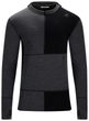 WarmWool Hoodsweater w/zip M's Jet Black/Marengo