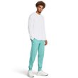 Rival Fleece Joggers, Radial Turquoise / White