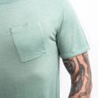 MERINO AIR traveller pánské triko kr.rukáv basil green
