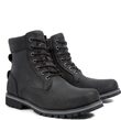 Mid Lace Up Waterproof Boot Jet Black