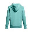 Rival Fleece Hoodie, Radial Turquoise / White