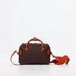 Kånken Koncept Crossbody 4 Black Oak-Rowan Red