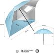 Camp NC17114 240 cm modrý