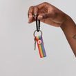 Kånken Rainbow Keyring Rainbow Pattern