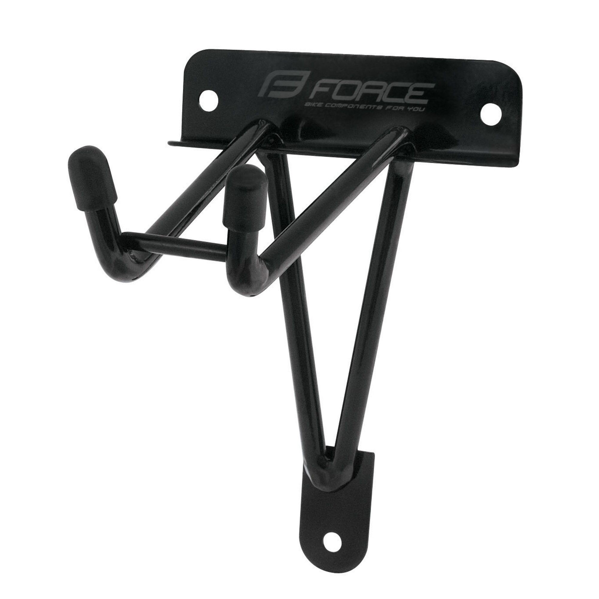 Fe on the wall behind the pedal, black