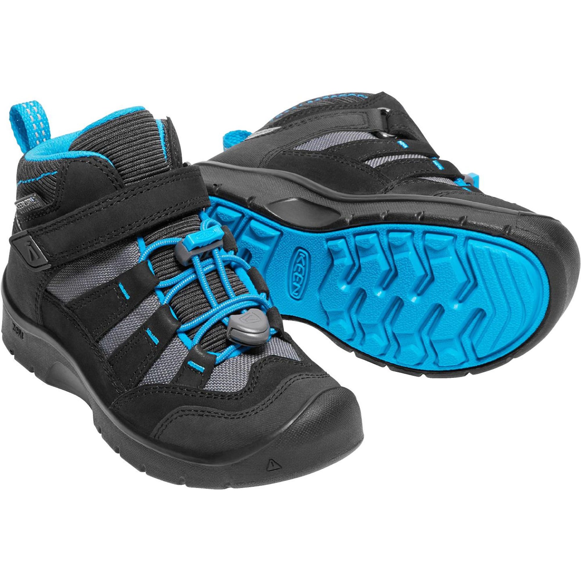 HIKEPORT MID WP K black/blue jewel