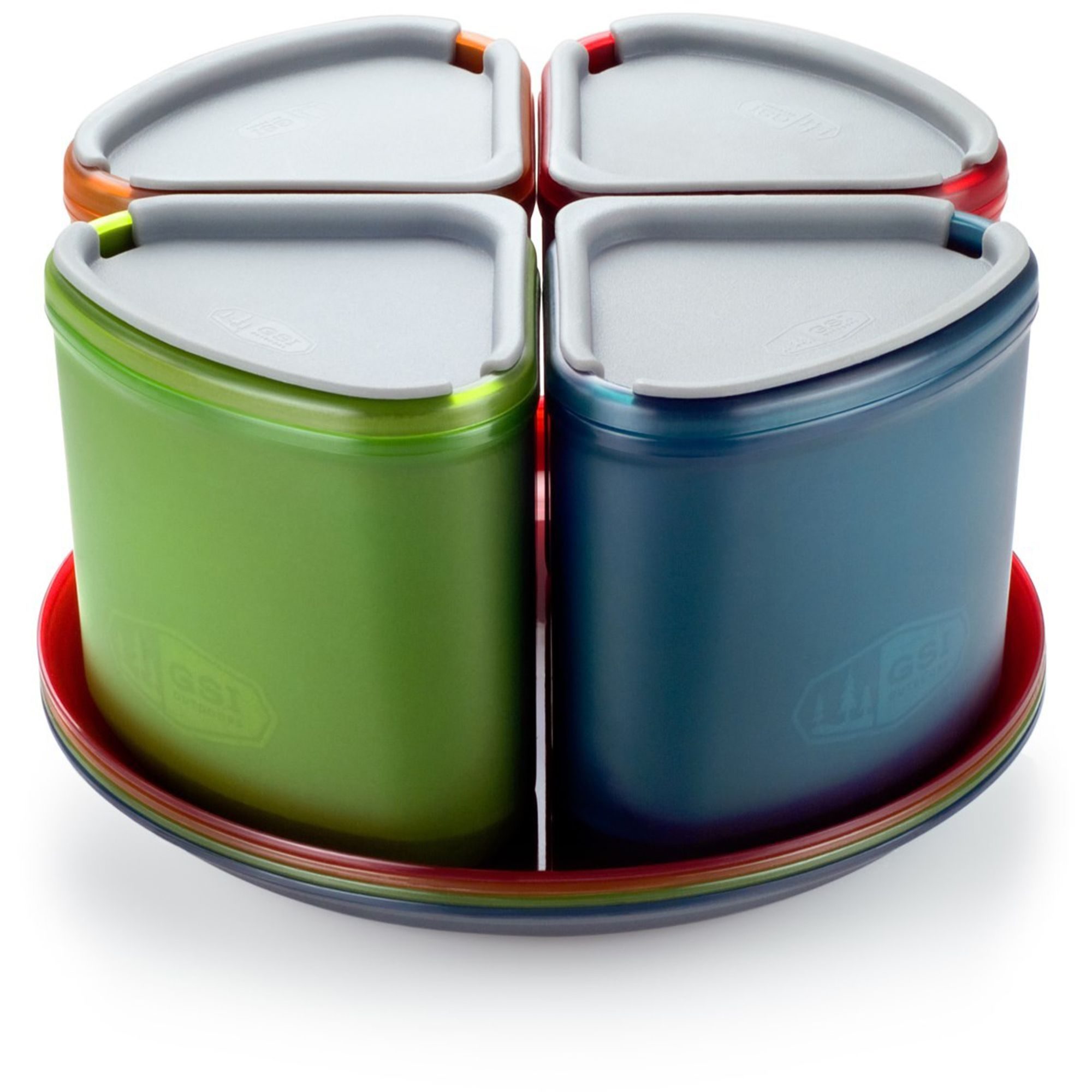 Infinity 4 Person Compact Tableset, Multicolor