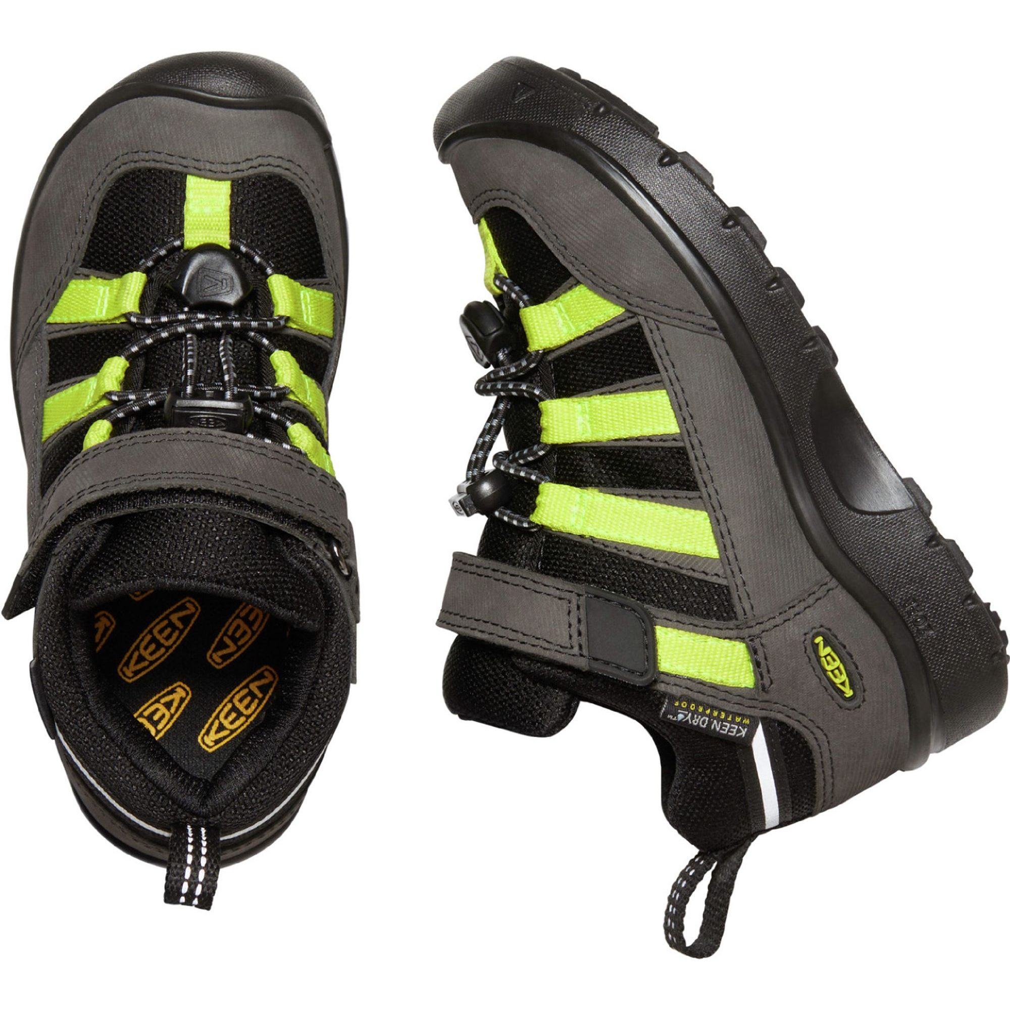 HIKEPORT 2 LOW WP KIDS, black/evening primrose