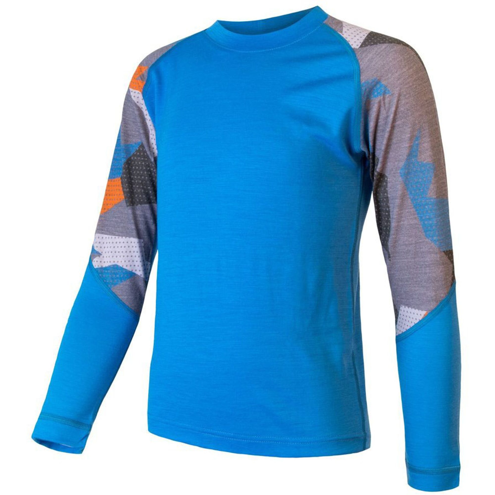 MERINO IMPRESS SET modrá/camo