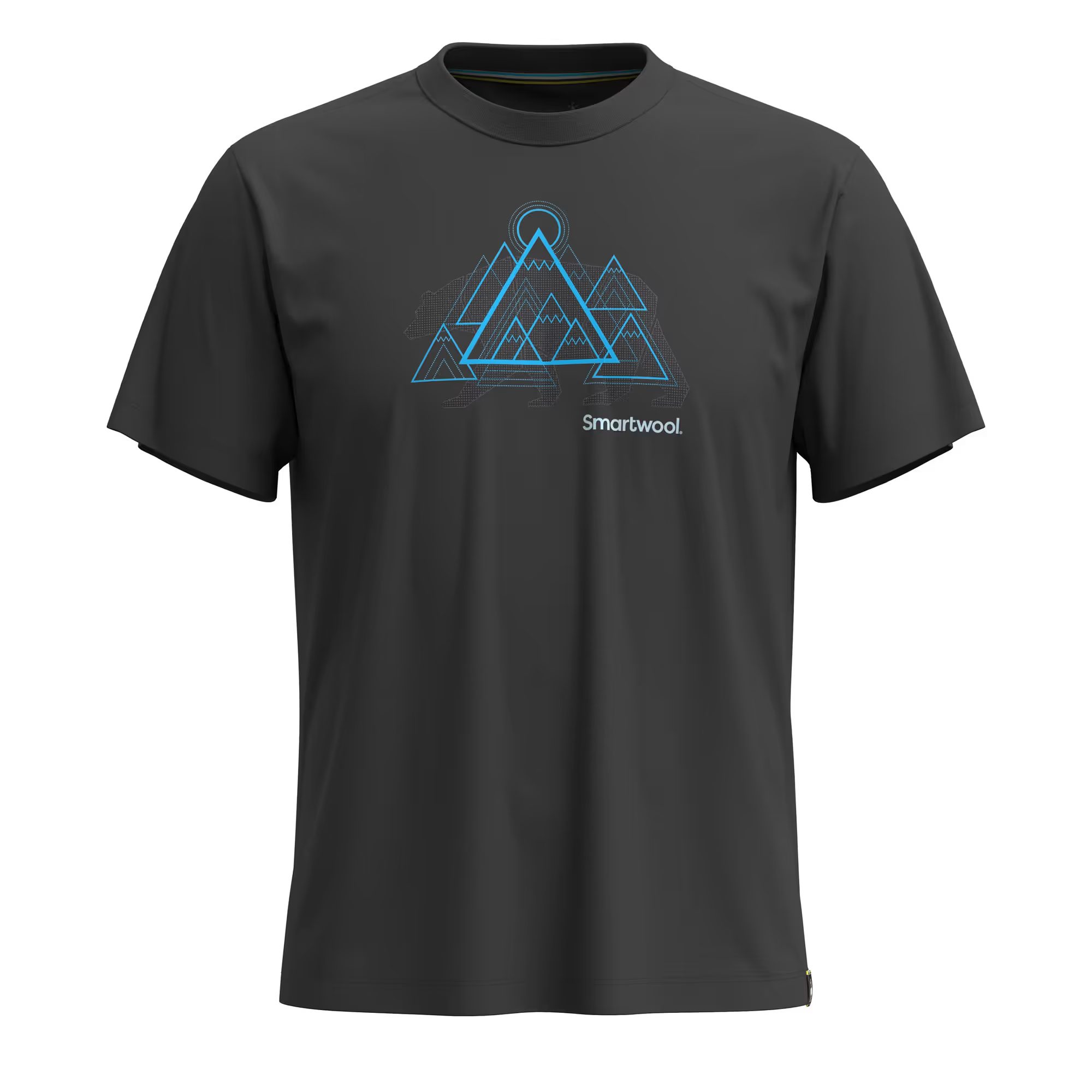 BEAR RANGE GRAPHIC SS TEE, charcoal