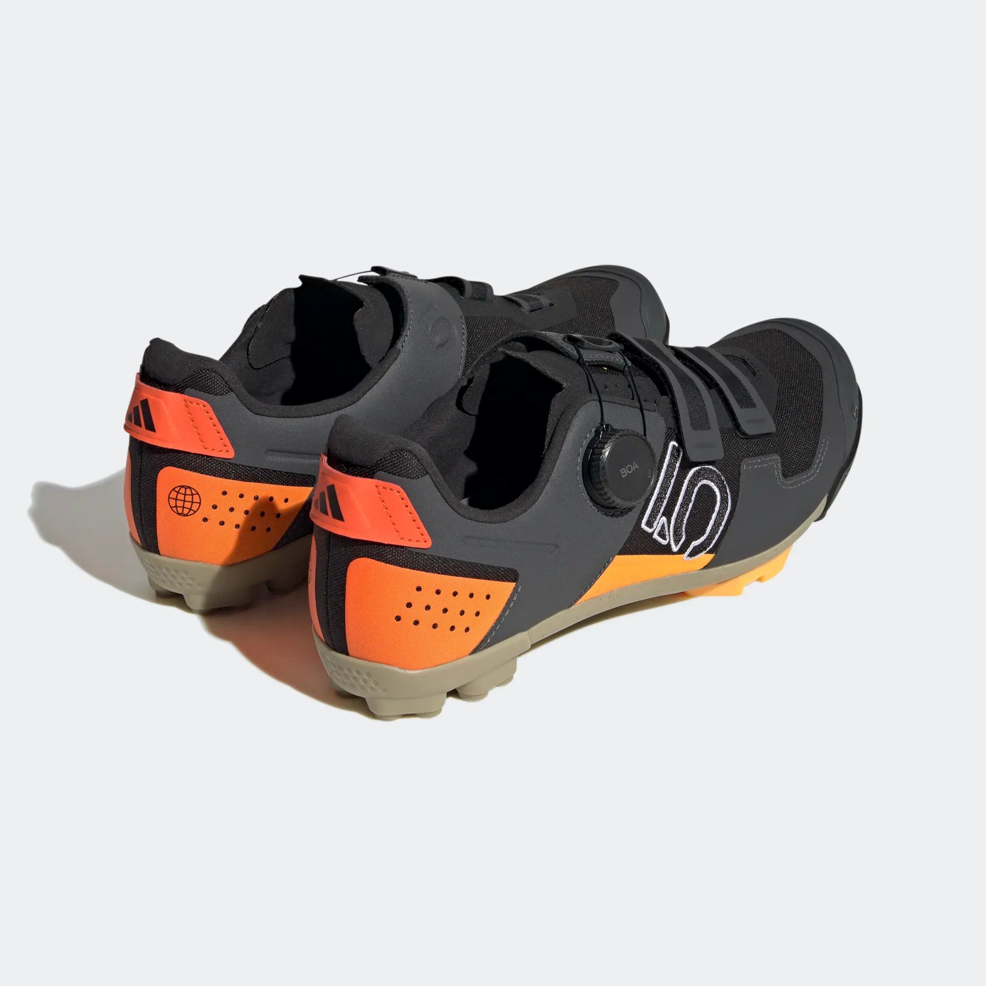 Kestrel Boa, Black White Impact Orange