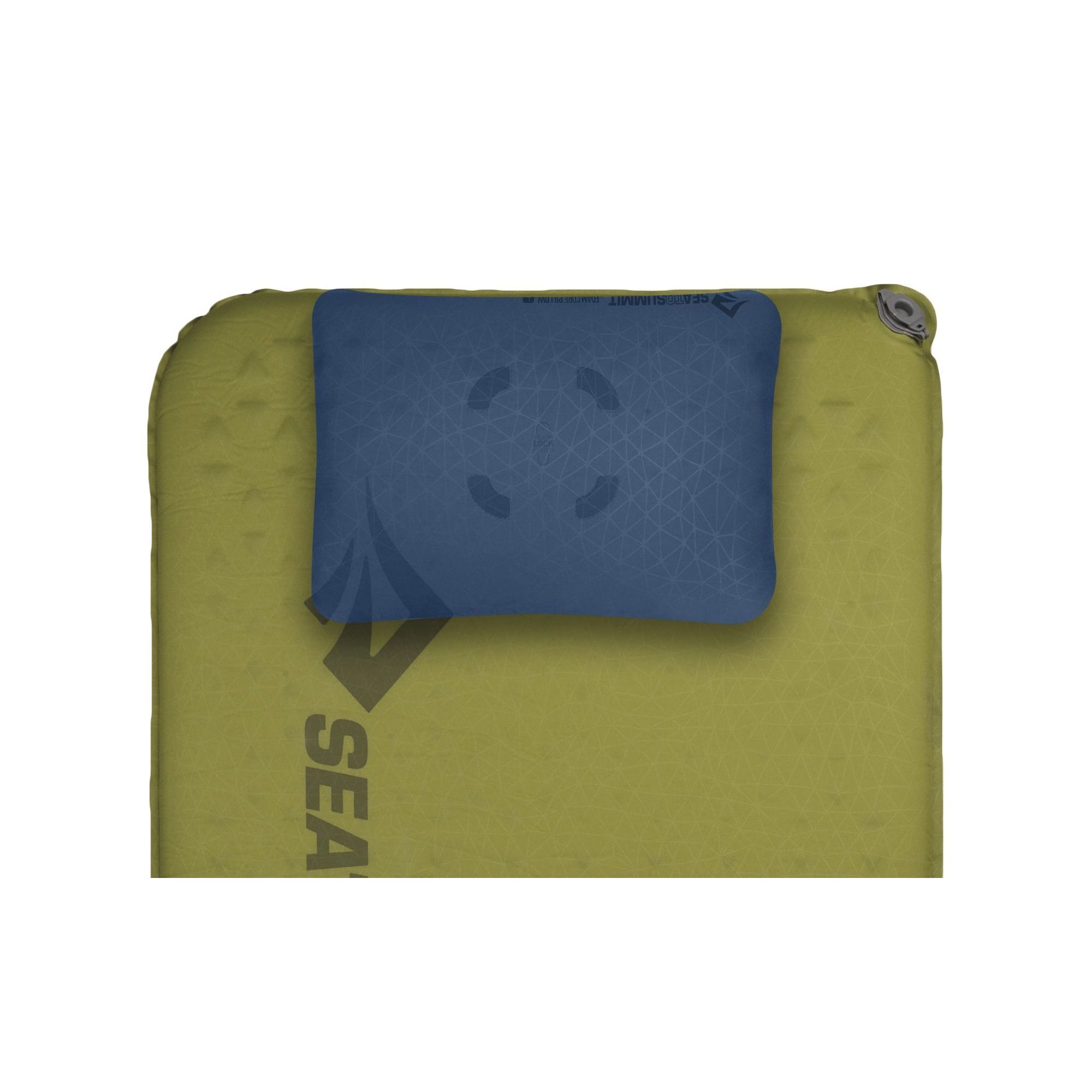 Camp Mat Self Inflating Mat Rectangular Large Olive