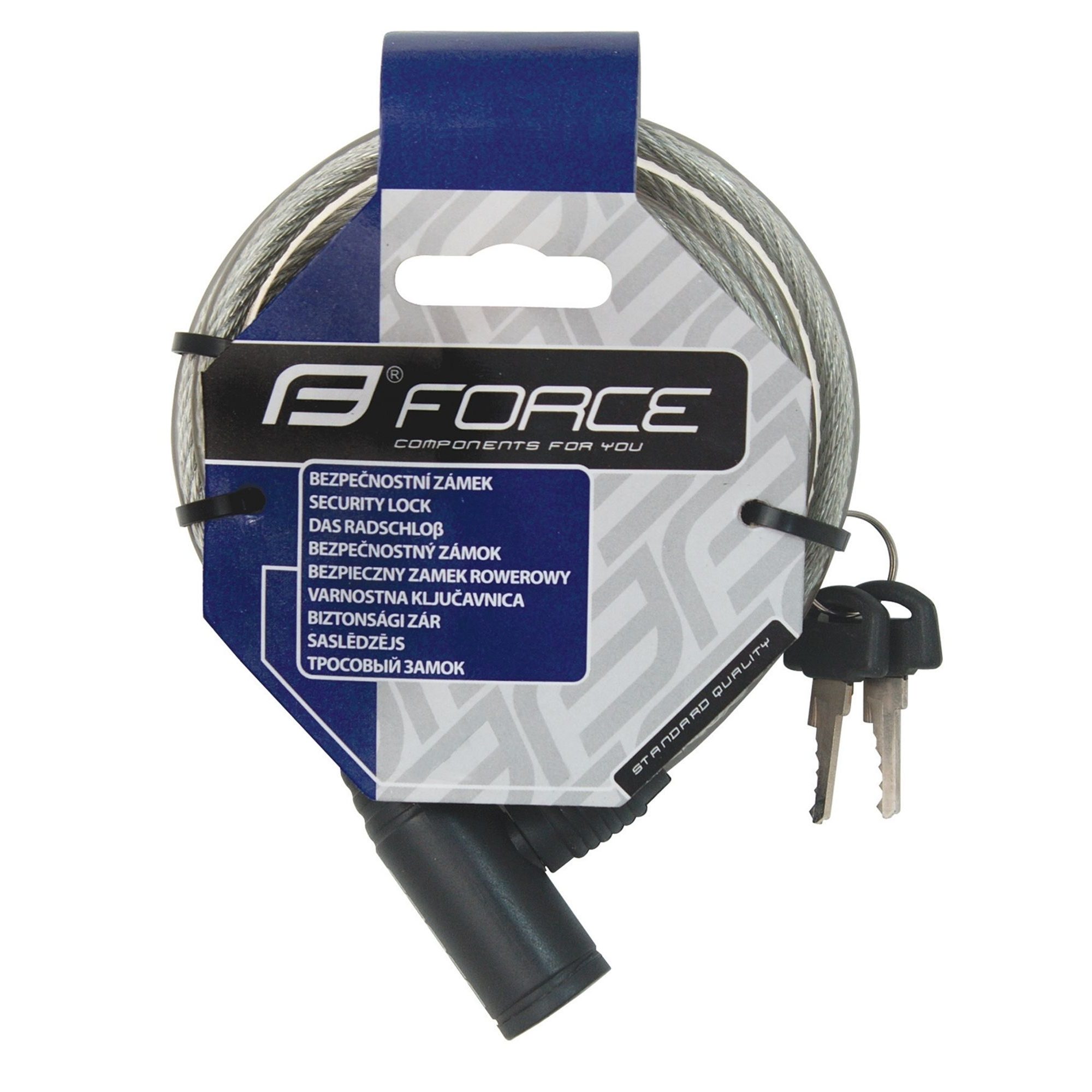 ECO spiral with holder 120cm/8mm, clear