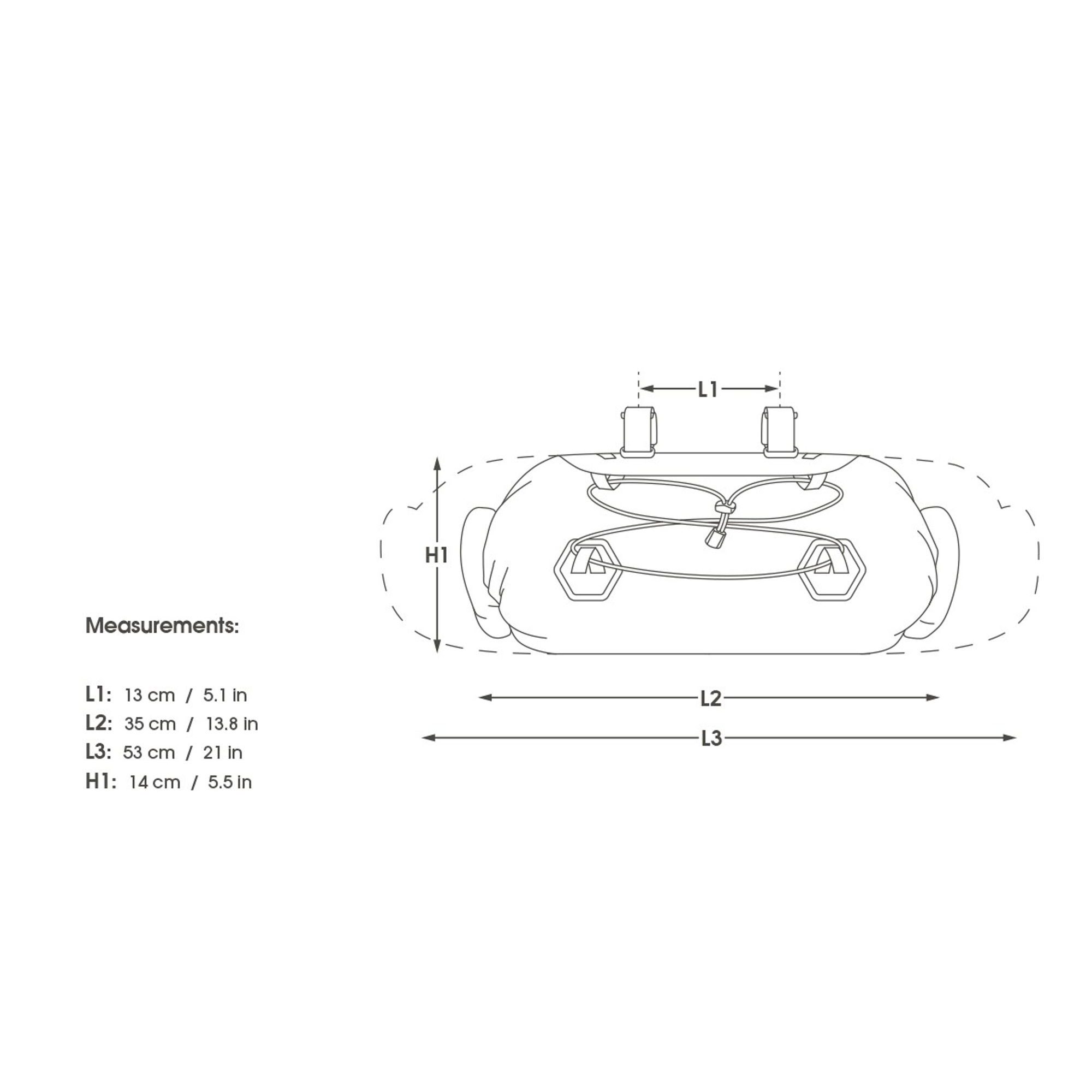 Expedition handlebar pack (9l)
