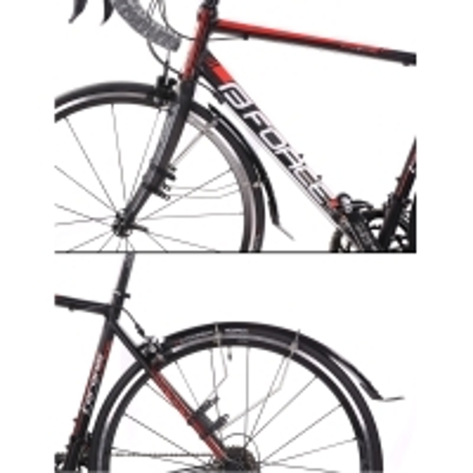 WIN38 Aluflex 28 + struts, black